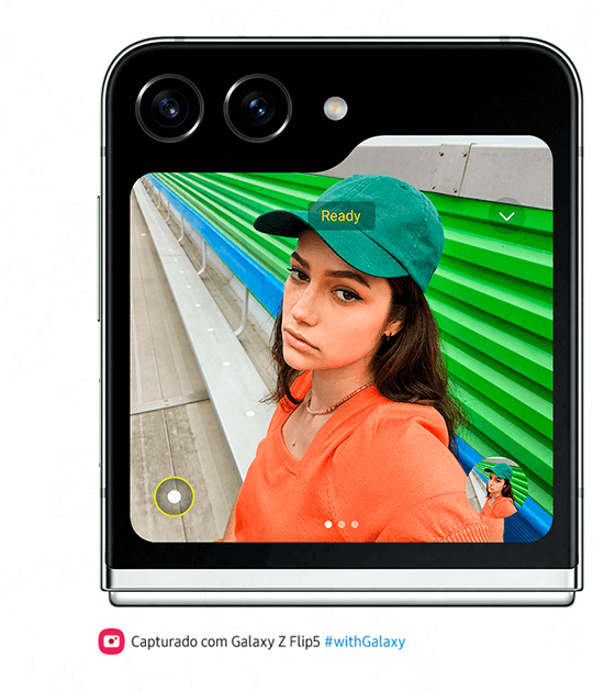 Celular Samsung Galaxy Z FLIP5 5G 512GB Verde | Loja Claro