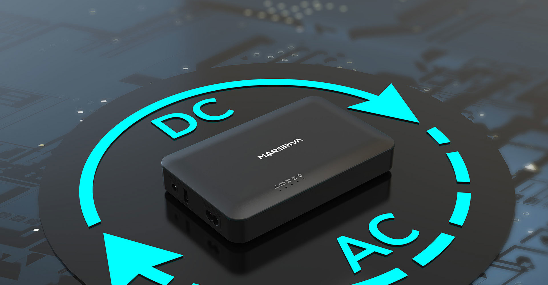 Transferência instantânea de energia AC para DC