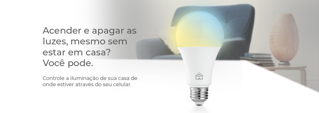 Smart Lâmpada Wi-fi