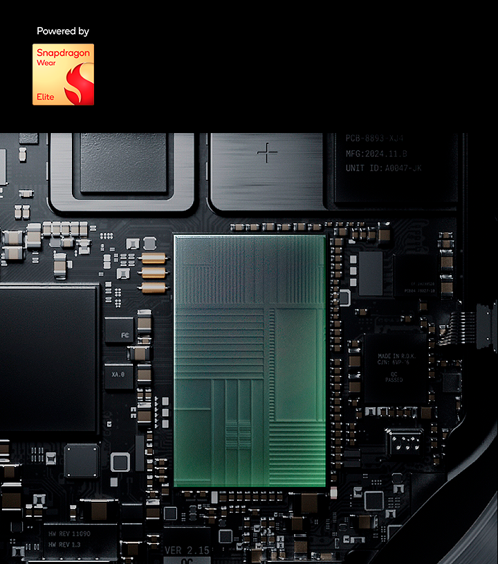 Uma visão detalhada da plataforma Snapdragon® Wear Elite