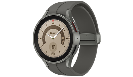 Galaxy Watch5 Pro Cinza Titanium