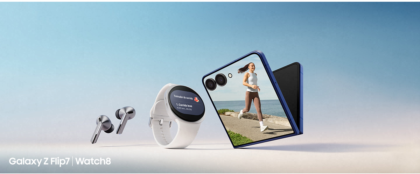 Uma vida conectada começa com Galaxy