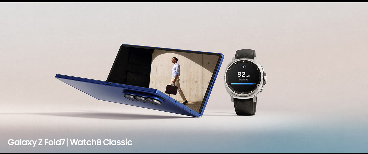 Uma vida conectada começa com Galaxy