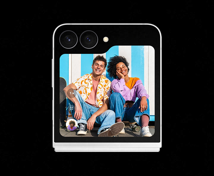 Câmera de 50 MP para selfies