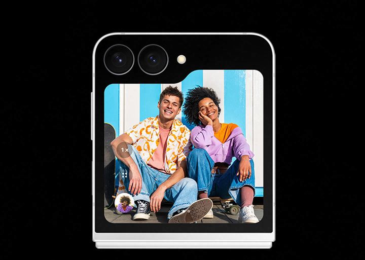 Câmera de 50 MP para selfies